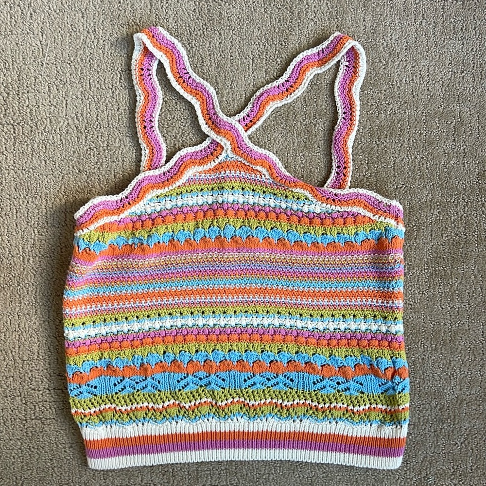 Zara Crochet top